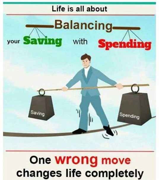 Balance Between Saving and Spending
